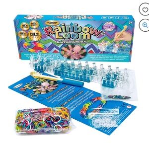 Rainbow Rubber Band Crafting Kit - Blue